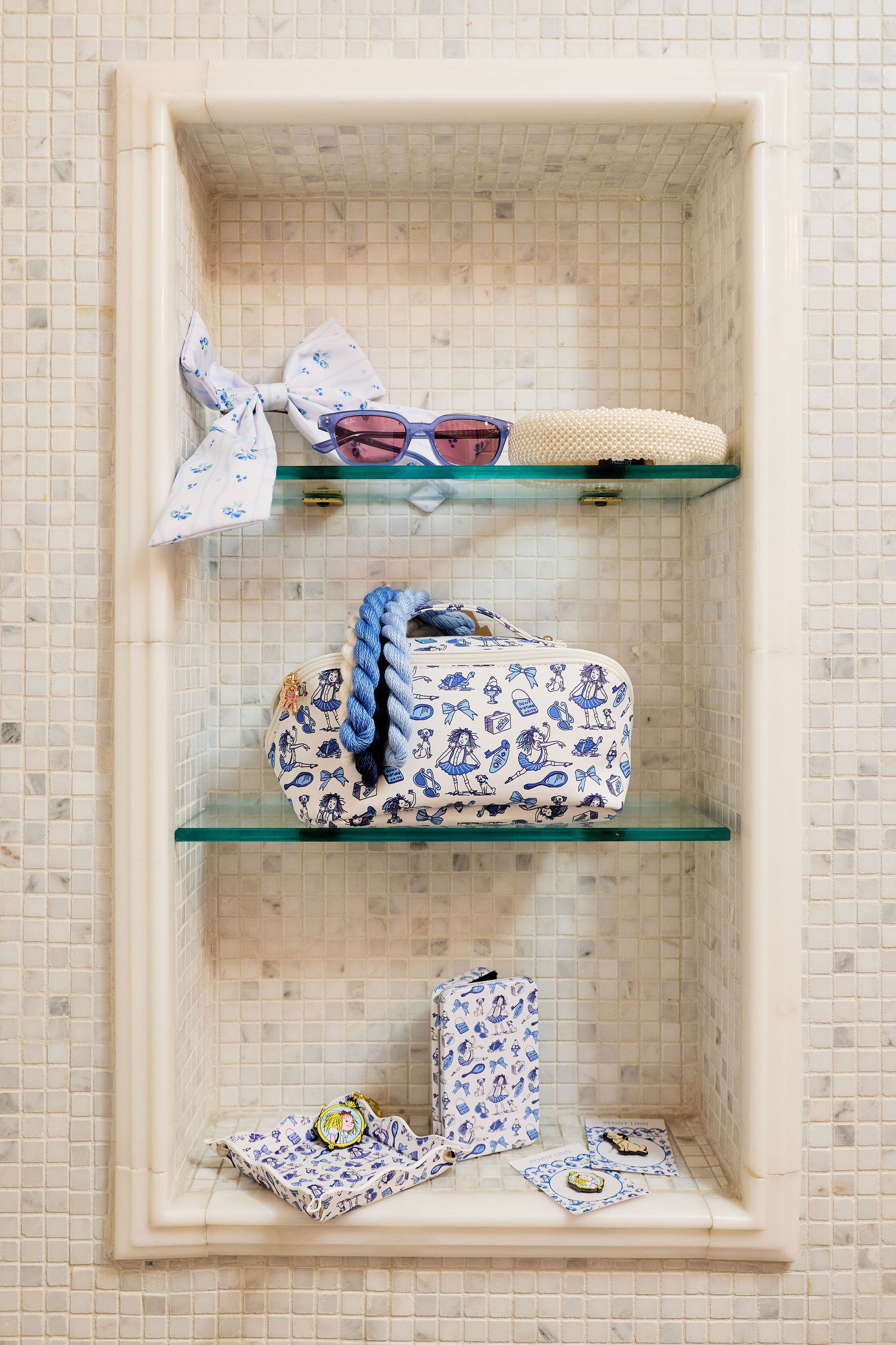 Eloise Toile Thread Storage Bag