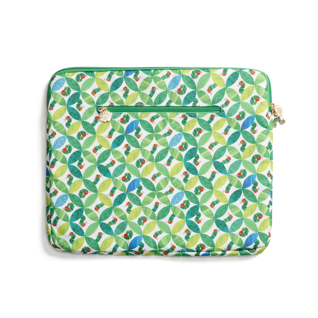 Circle Leaf Caterpillar Flat Pouch