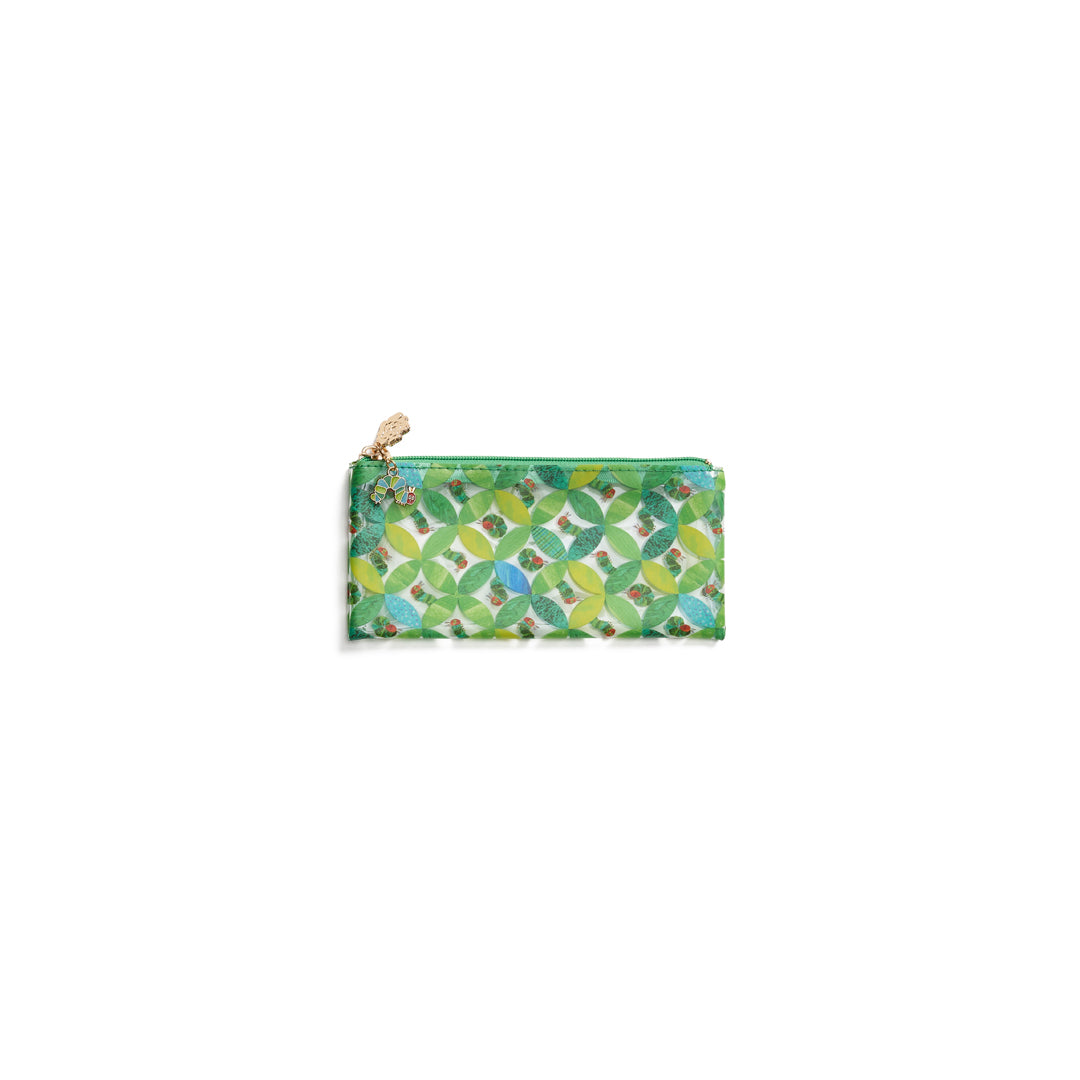 Circle Leaf Caterpillar PVC Project Bag
