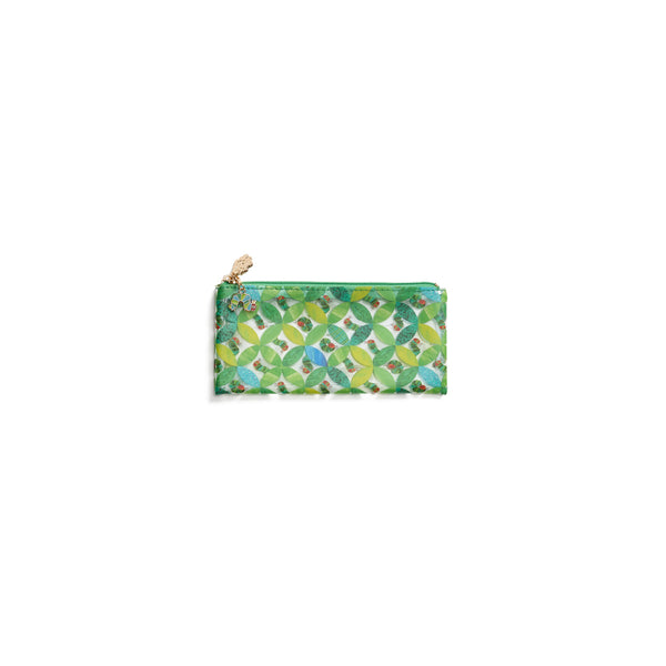 Circle Leaf Caterpillar PVC Project Bag