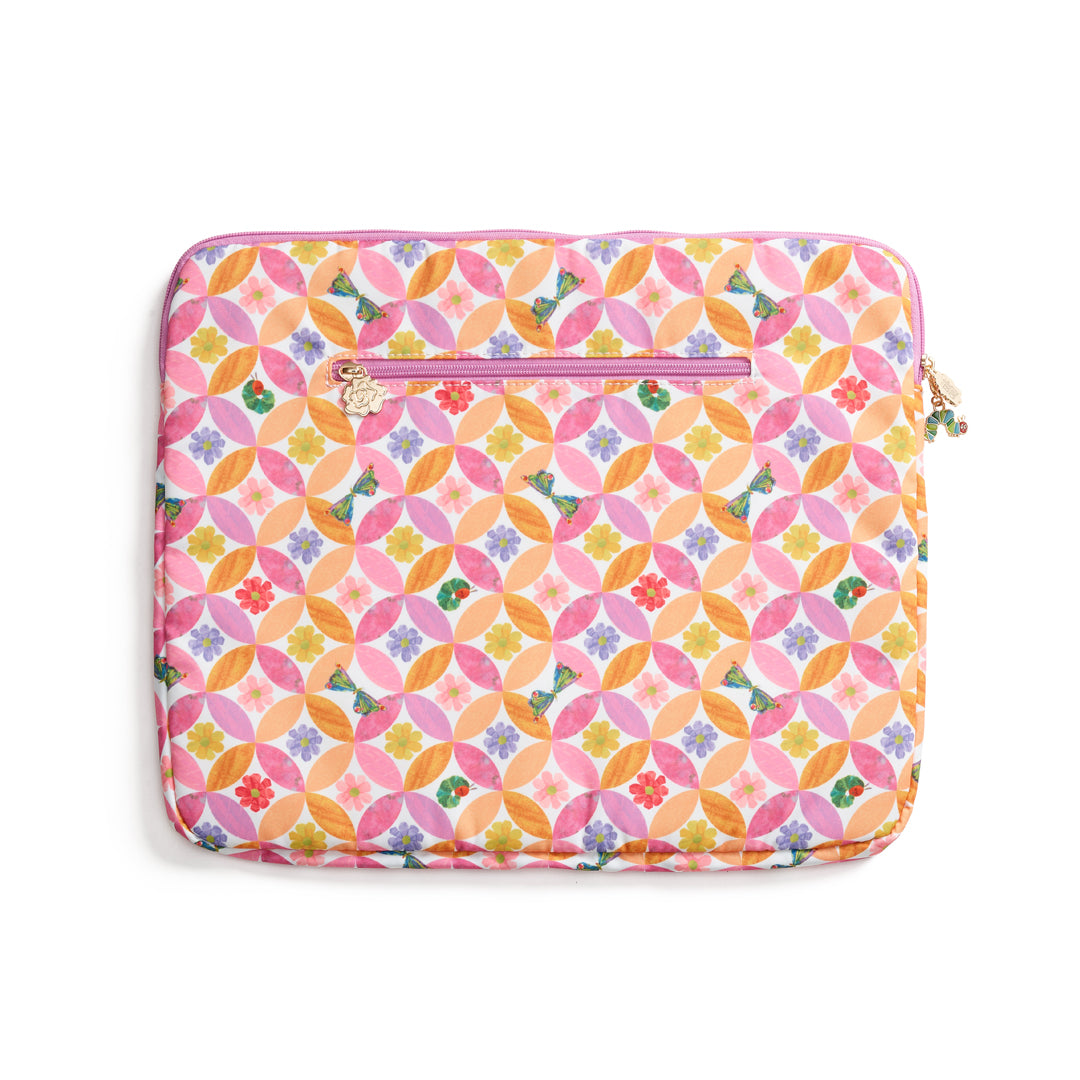 Circle Leaf Flower/Butterfly Flat Pouch