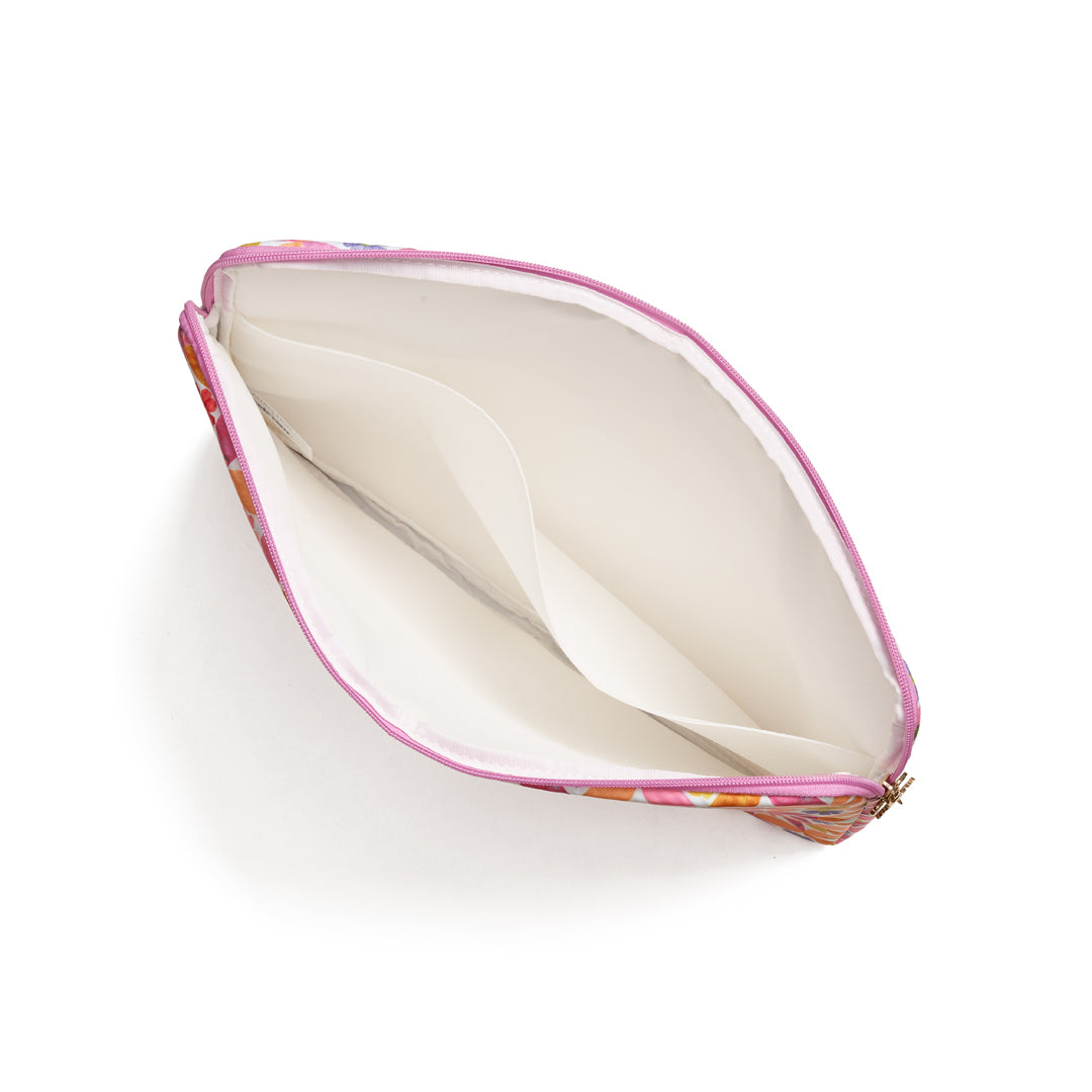 Circle Leaf Flower/Butterfly Flat Pouch