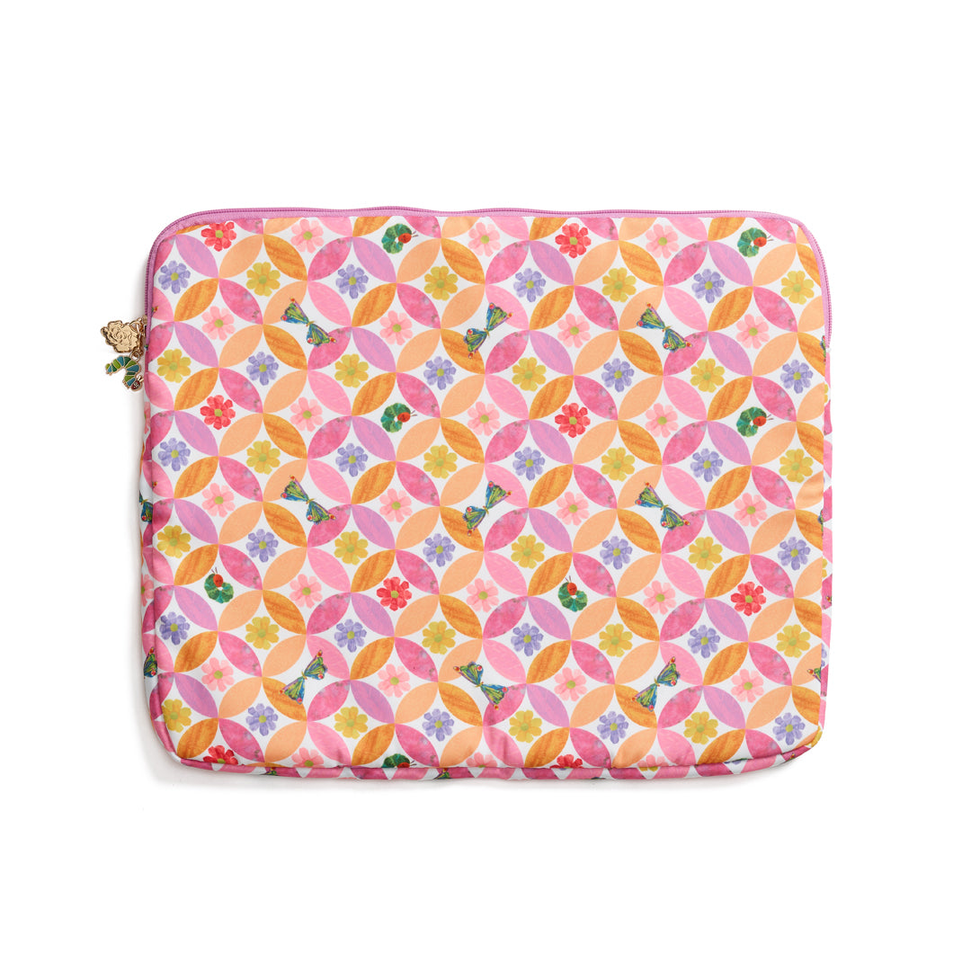 Circle Leaf Flower/Butterfly Flat Pouch