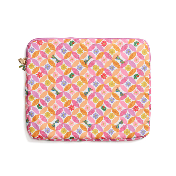 Circle Leaf Flower/Butterfly Flat Pouch