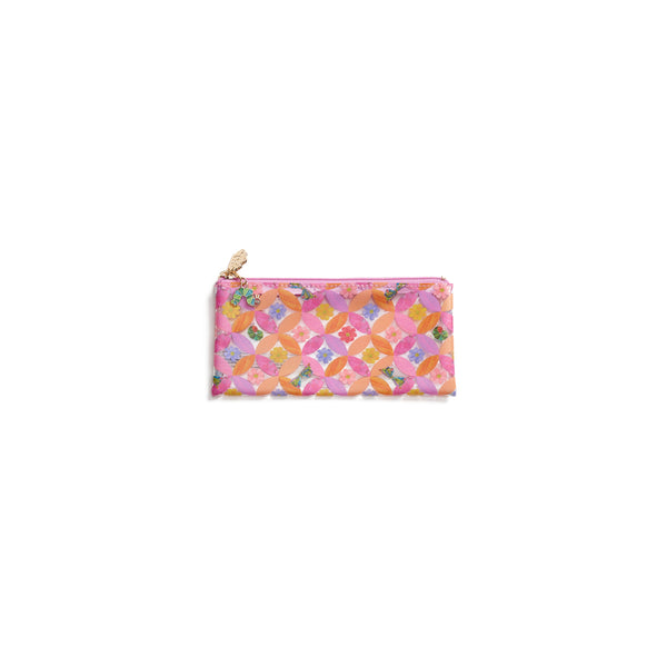 Circle Leaf Flower/Butterfly PVC Project Bag