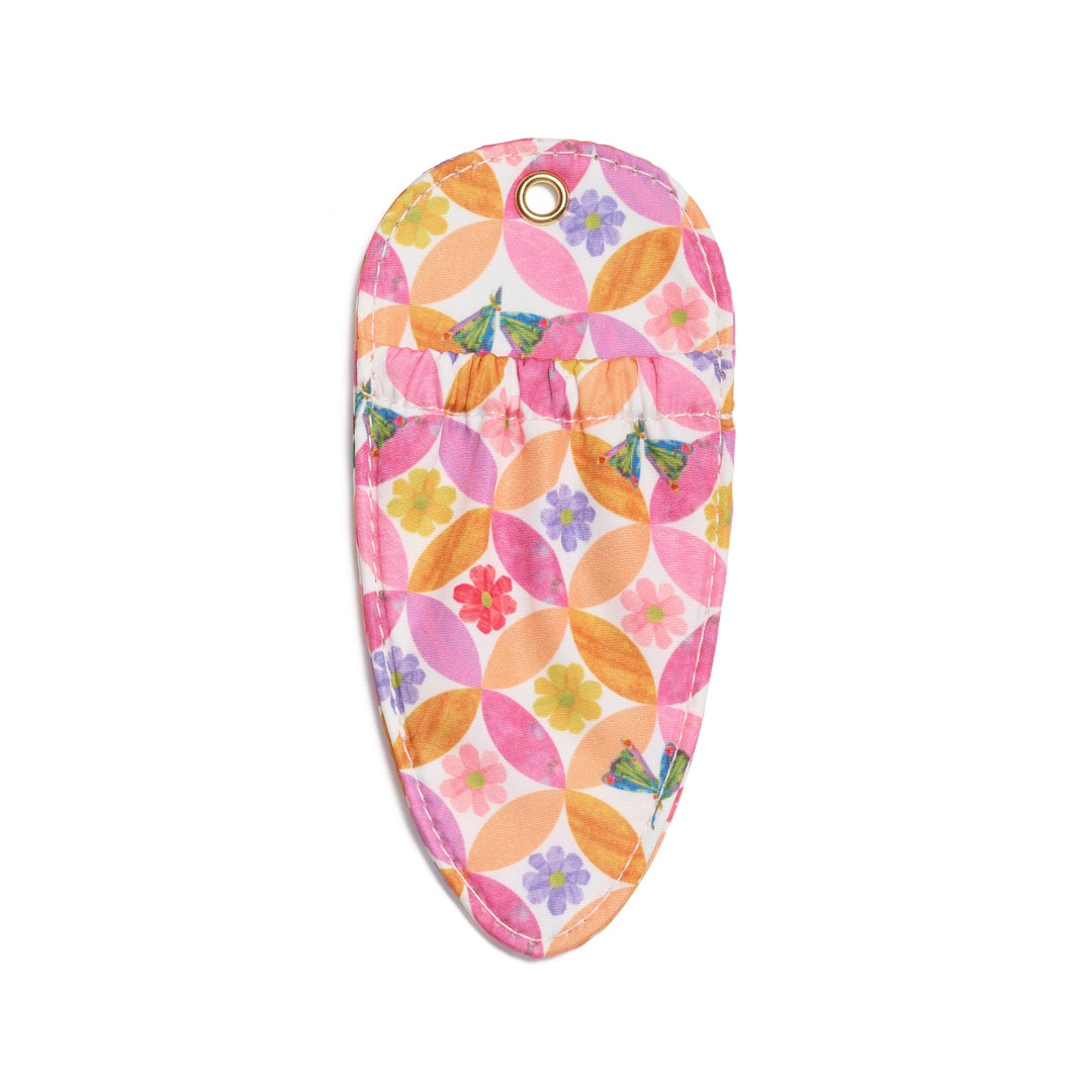 Circle Leaf Flower/Butterfly Fabric Scissor Case