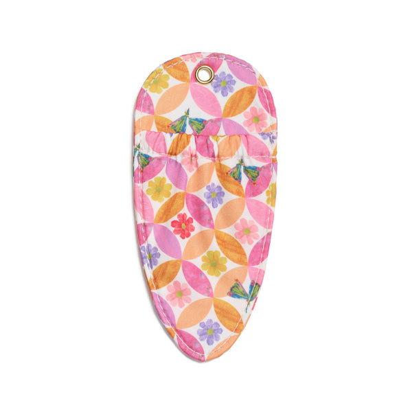 Circle Leaf Flower/Butterfly Fabric Scissor Case