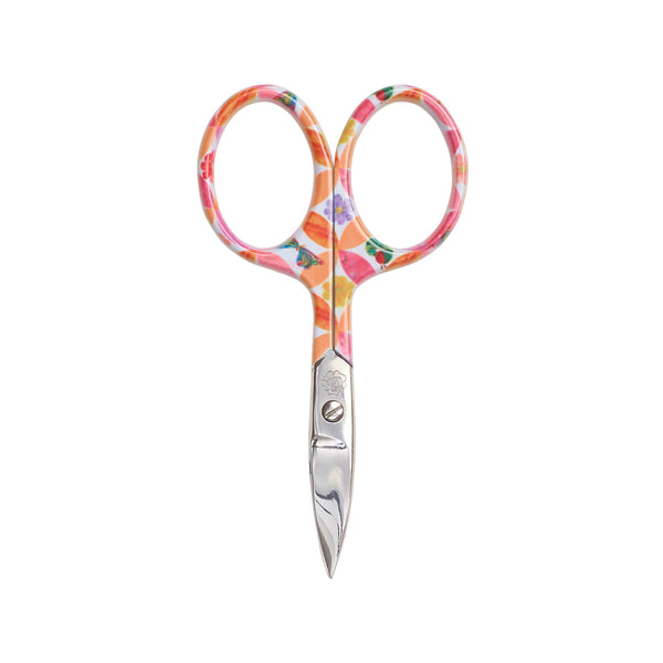 Circle Leaf Flower Butterfly Embroidery Scissor