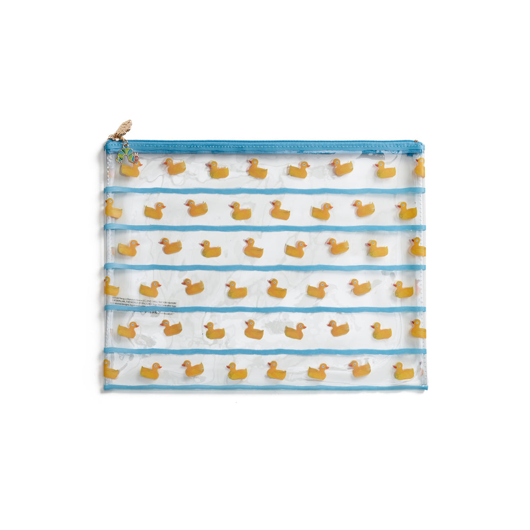 Duck Stripe PVC Project Bag