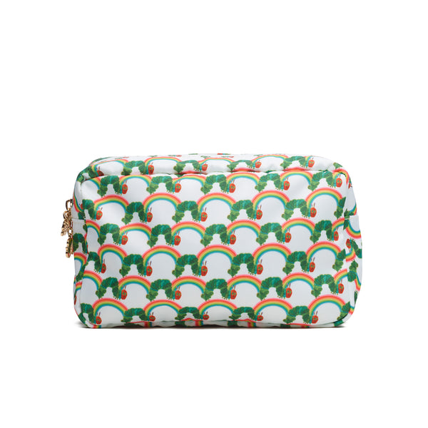 Rainbow Caterpillar Nylon Pouch