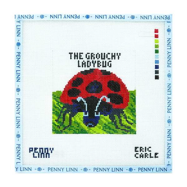 The Grouchy Ladybug Book Cover