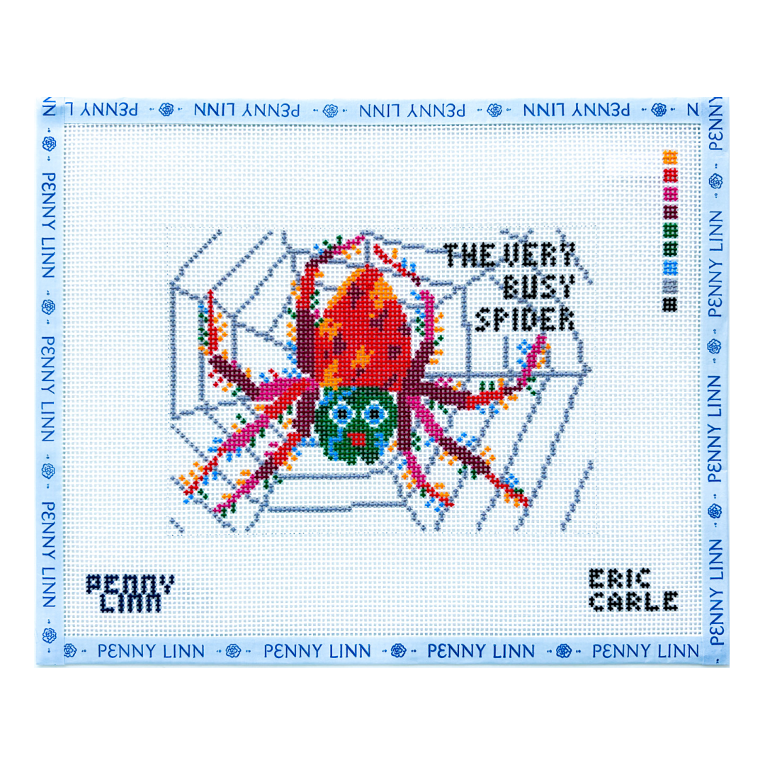 The Very Busy Spider Book Cover