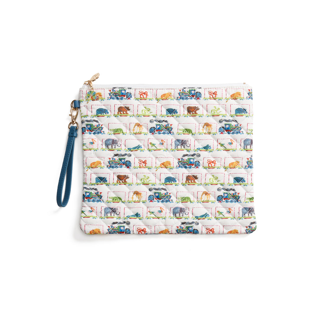 Zoo Quilted Wristlet
