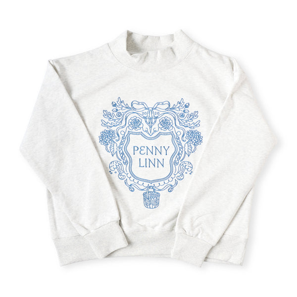 Penny Linn Full Crest Mock Neck Pullover