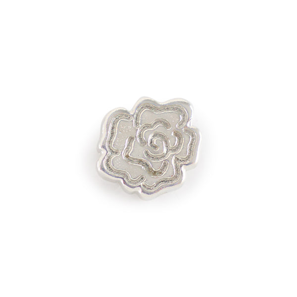 Gardenia Thumb Tacks - Silver