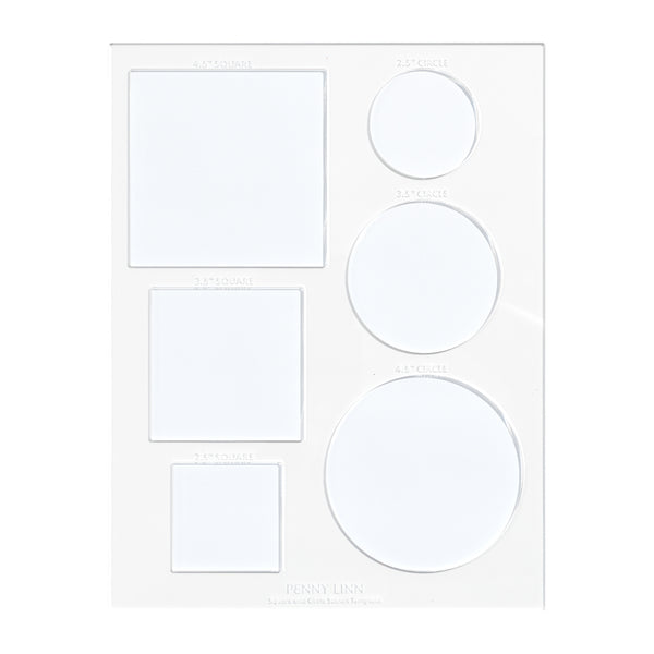Half Inch Acrylic Stencil Sheet