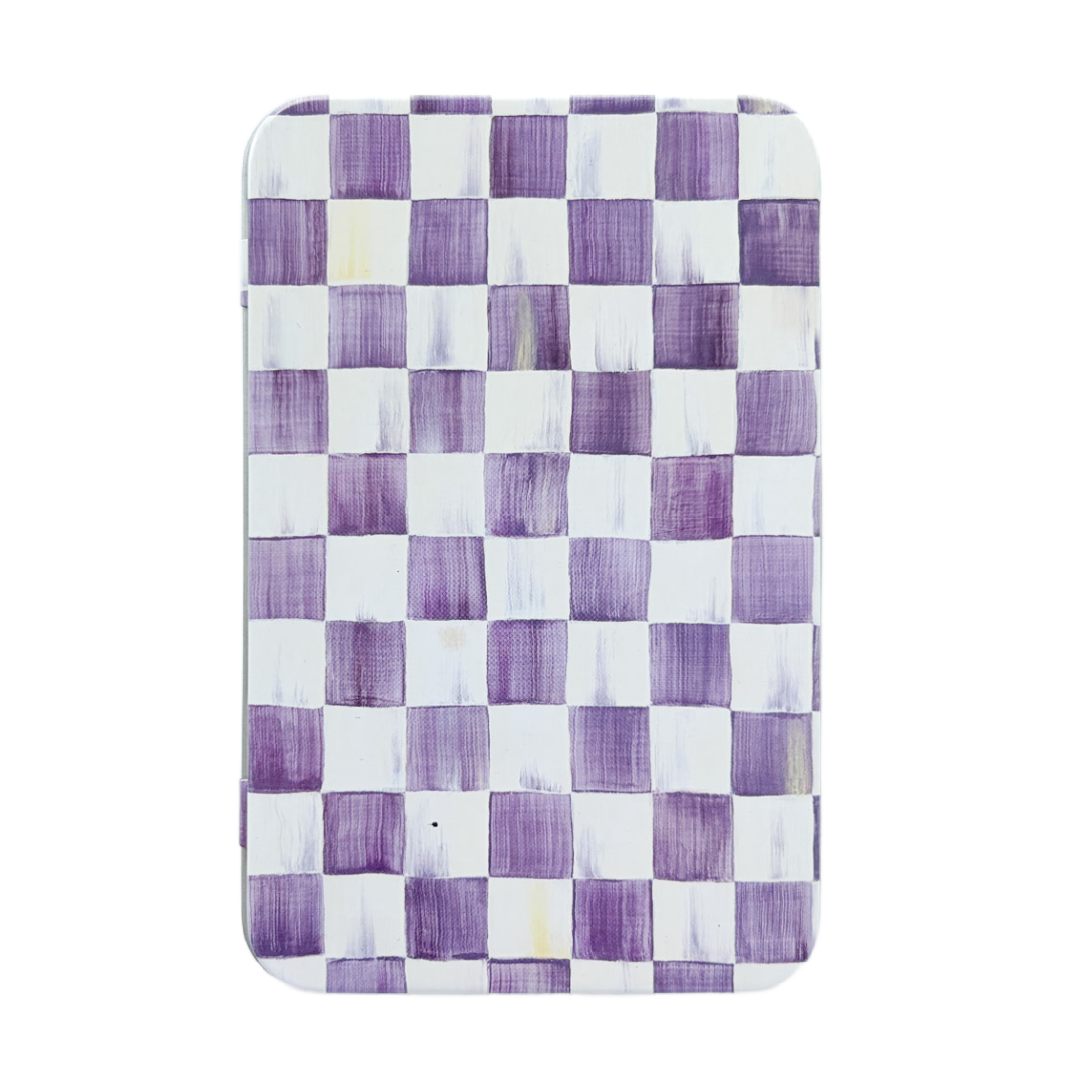 MacKenzie-Childs Printed Tin Box with Magnet