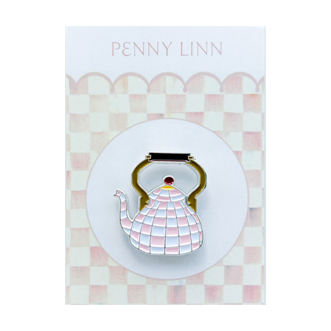 MacKenzie-Childs Tea Kettle Needle Minder