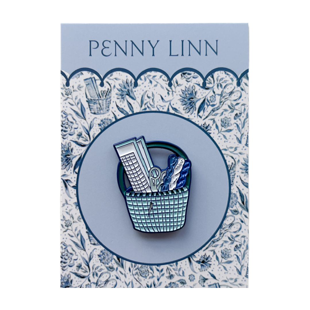 Needlepoint Basket Needleminder