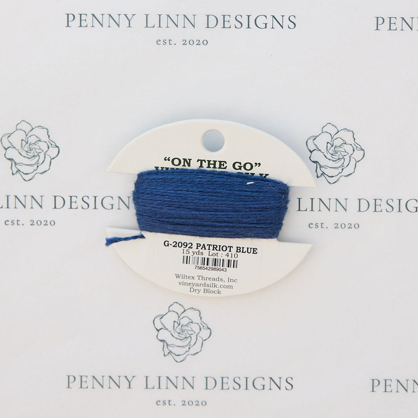 Vineyard On the Go Card G-2092 Patriot Blue