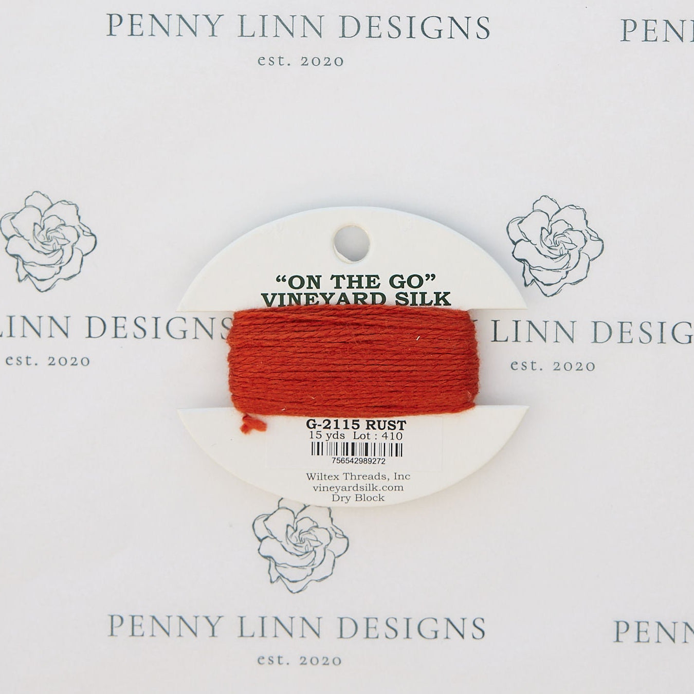 Vineyard On the Go Card G-2115 Rust