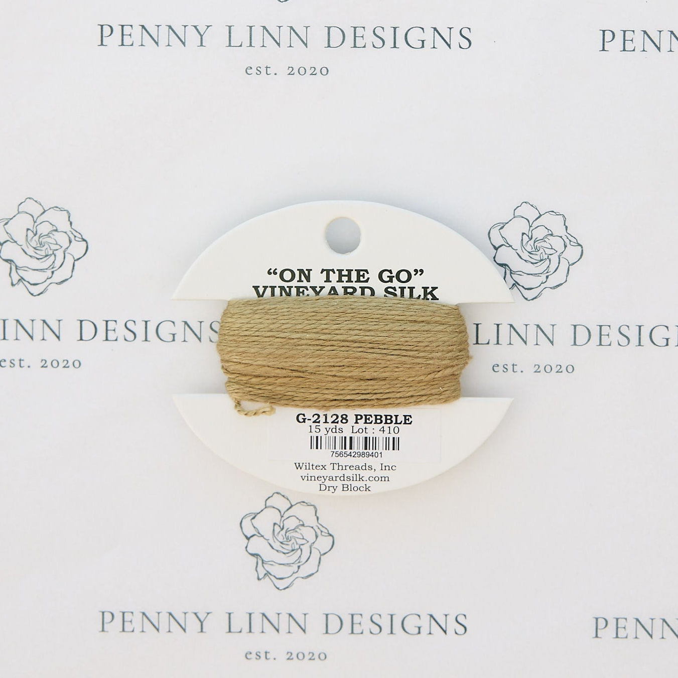 Vineyard On the Go Card G-2128 Pebble