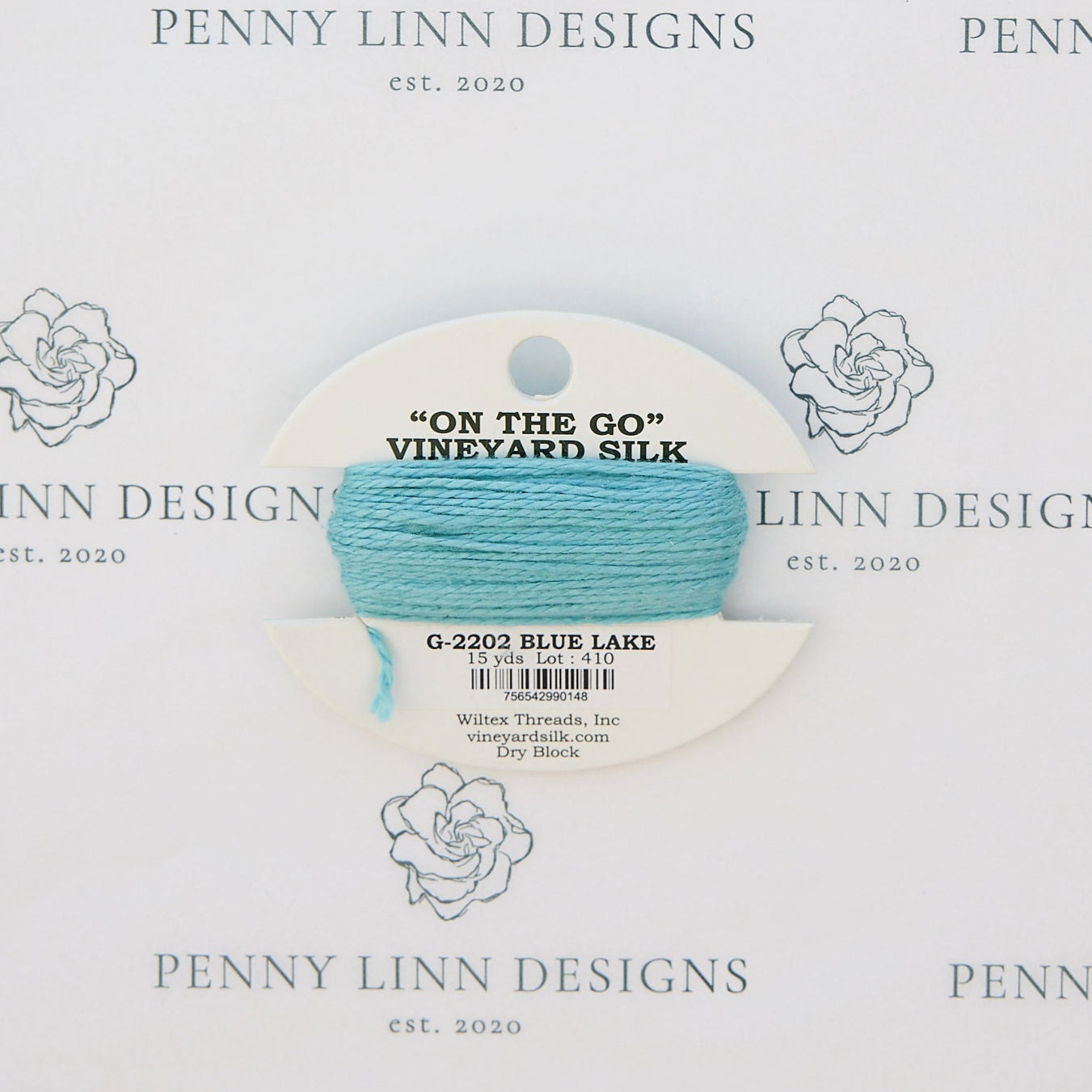 Vineyard On the Go Card G-2202 Blue Lake