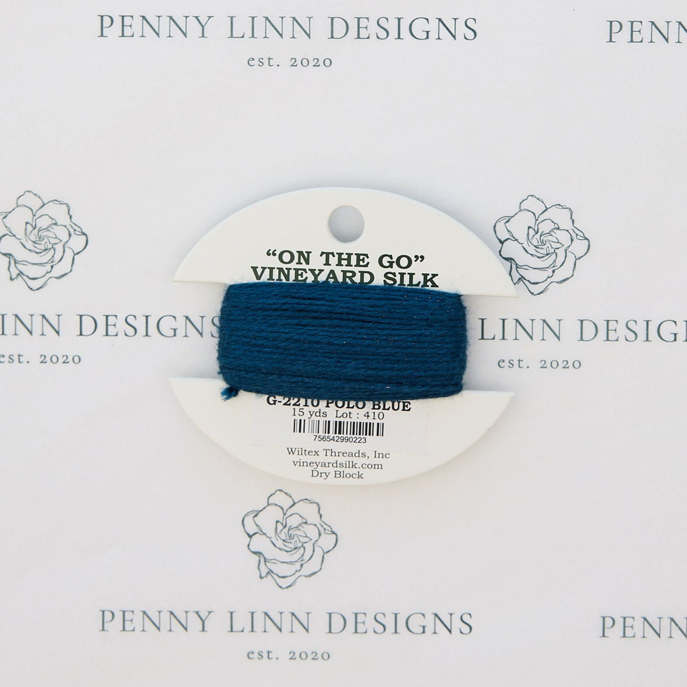 Vineyard On the Go Card G-2210 Polo Blue