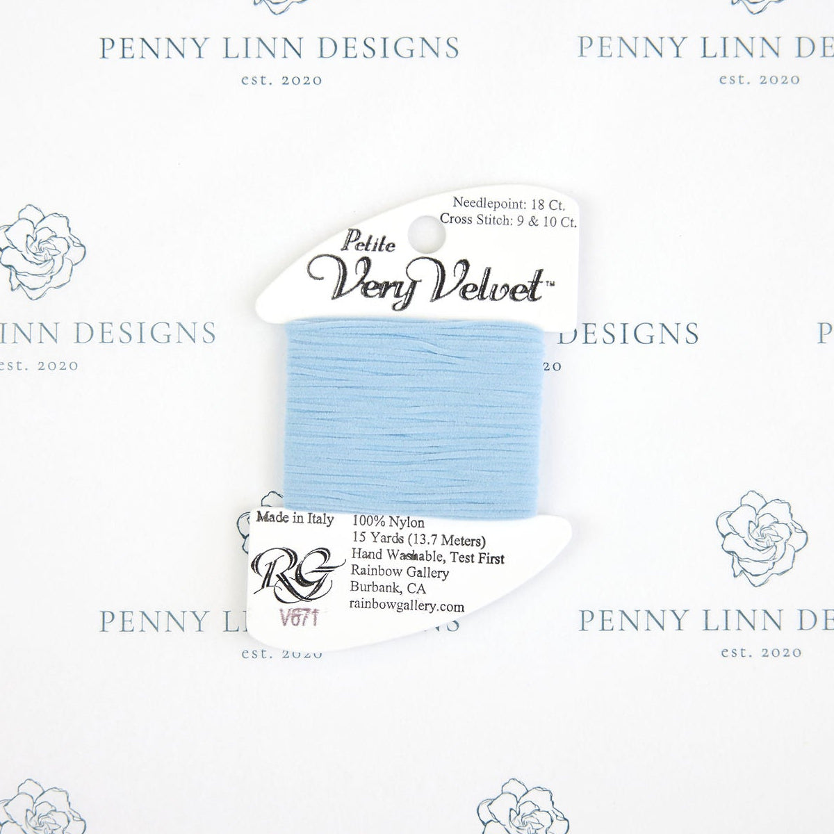 Petite Very Velvet V671 Powder Blue