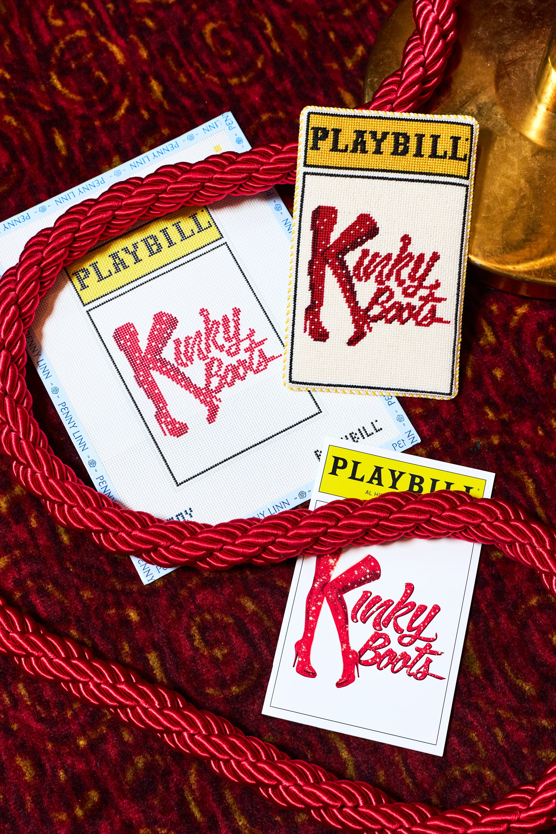 Life-Sized Kinky Boots Playbill