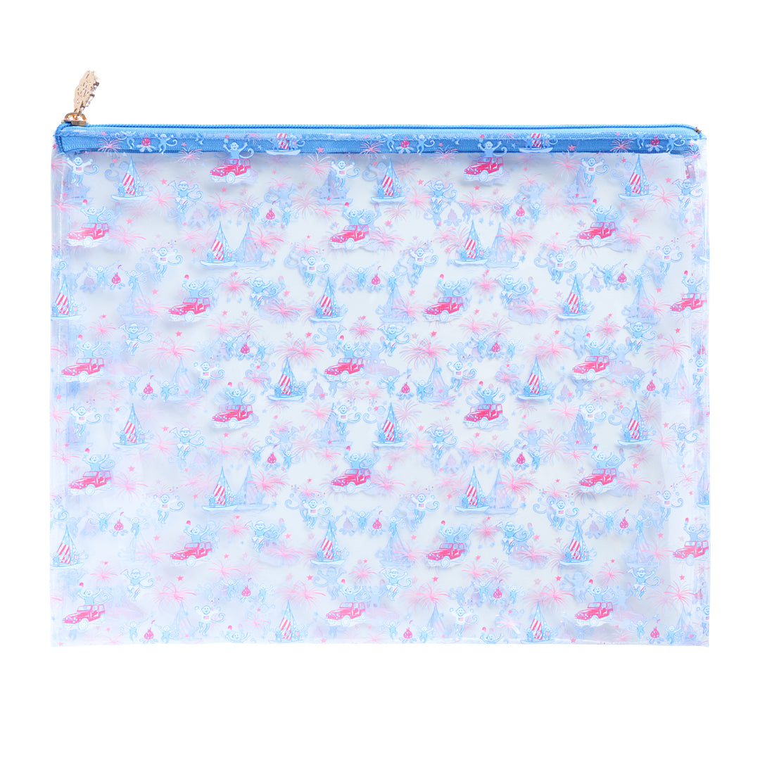 Fireworks and Friends PVC Project Bag - Large
