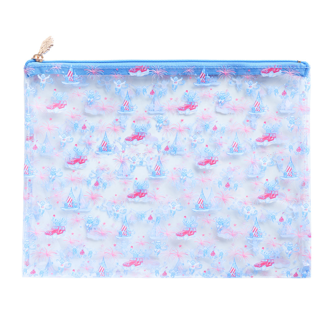 Fireworks and Friends PVC Project Bag - Medium