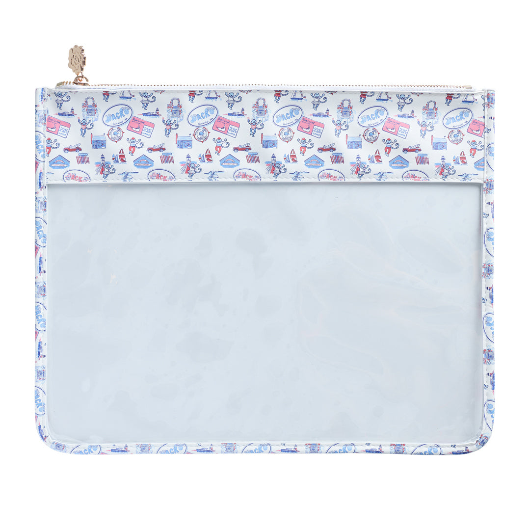 Nantucket Beach Days Large Project Bag