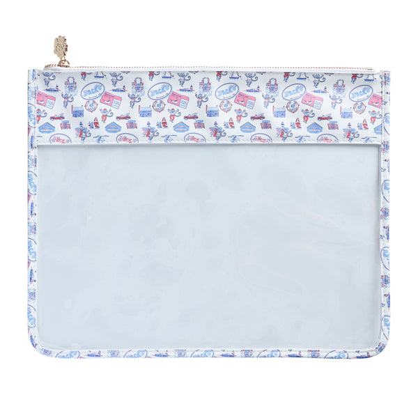 Nantucket Beach Days Large Project Bag