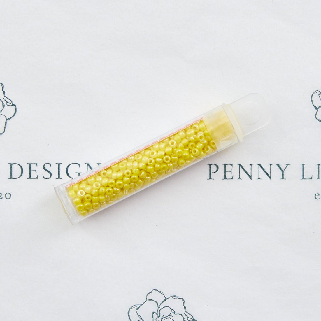 Sundance Seed Beads Size 11 - Pearl Yellow #422