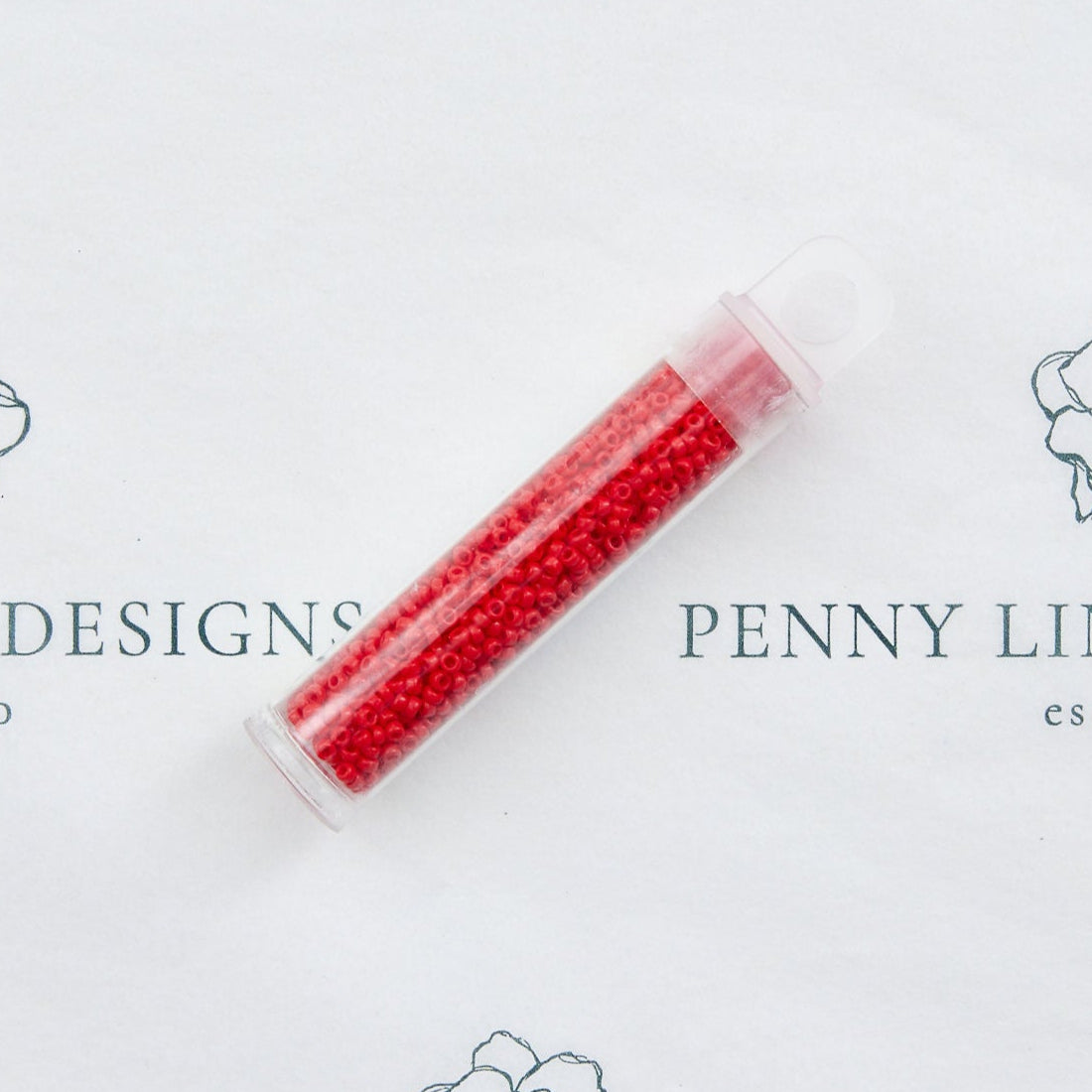 Sundance Seed Beads Size 14 - Red #408