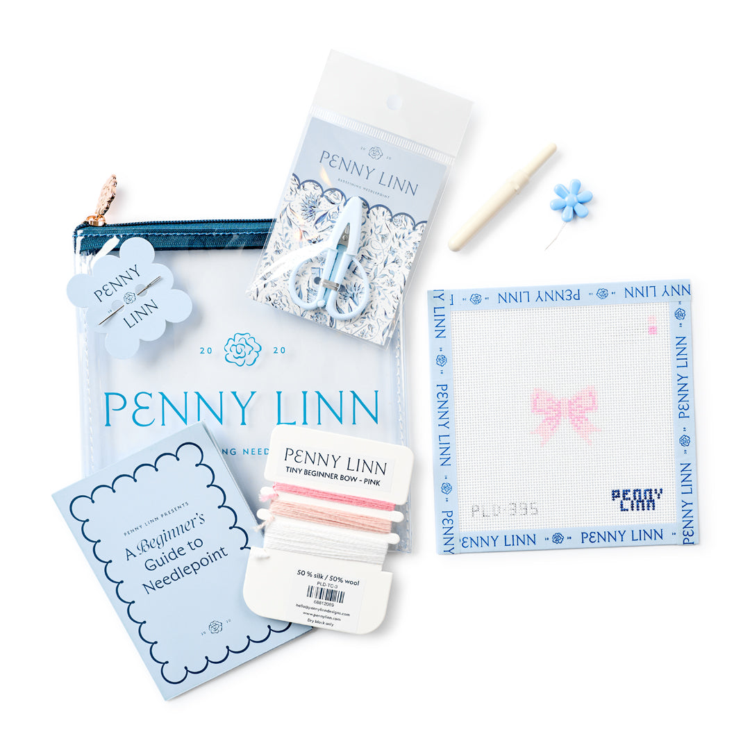 Tiny Beginner Bow - Pink - All in One Kit