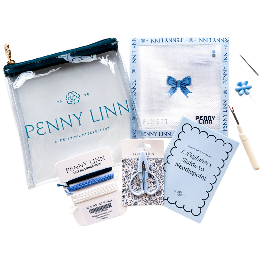 Tiny Beginner Bow - Blue - All in One Kit – Penny Linn