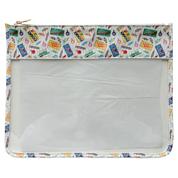 All Candy Pattern Leather Project Bag