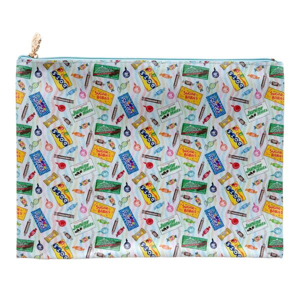 All Candy Pattern PVC Project Bag