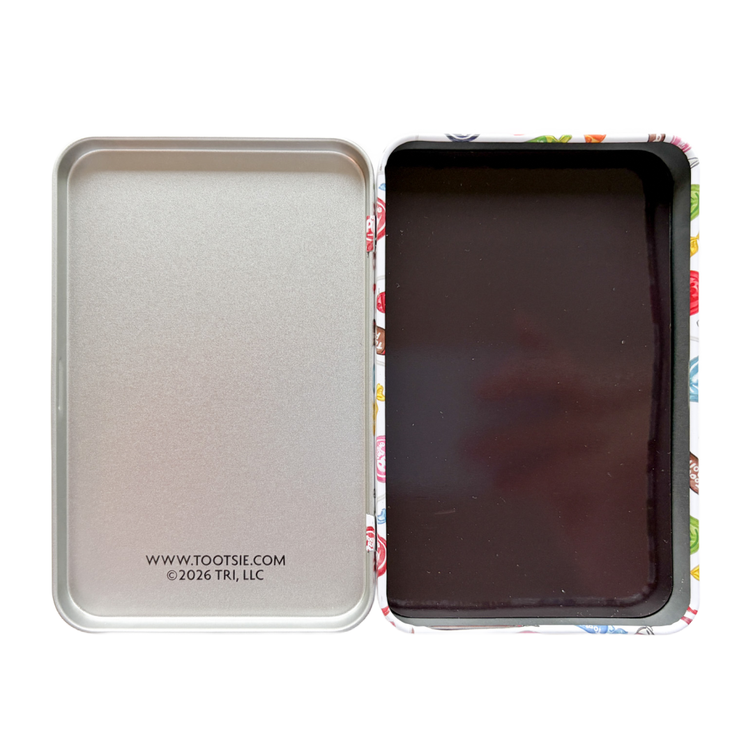 All Tootsie Pattern Magnet Tin
