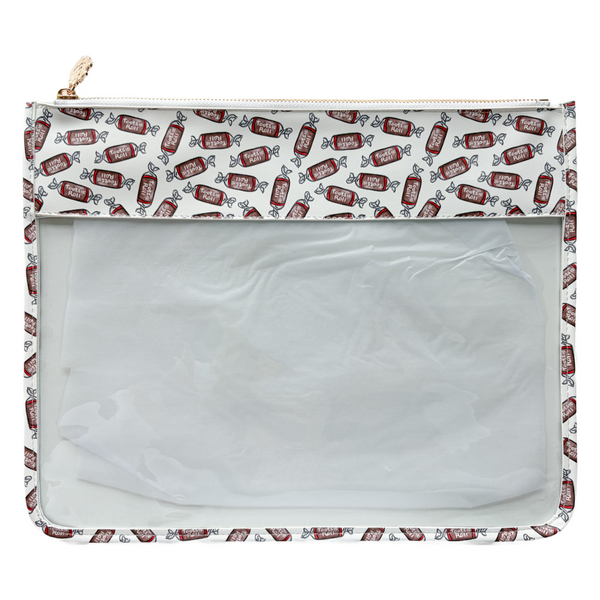 Tootsie Pattern Leather Project Bag