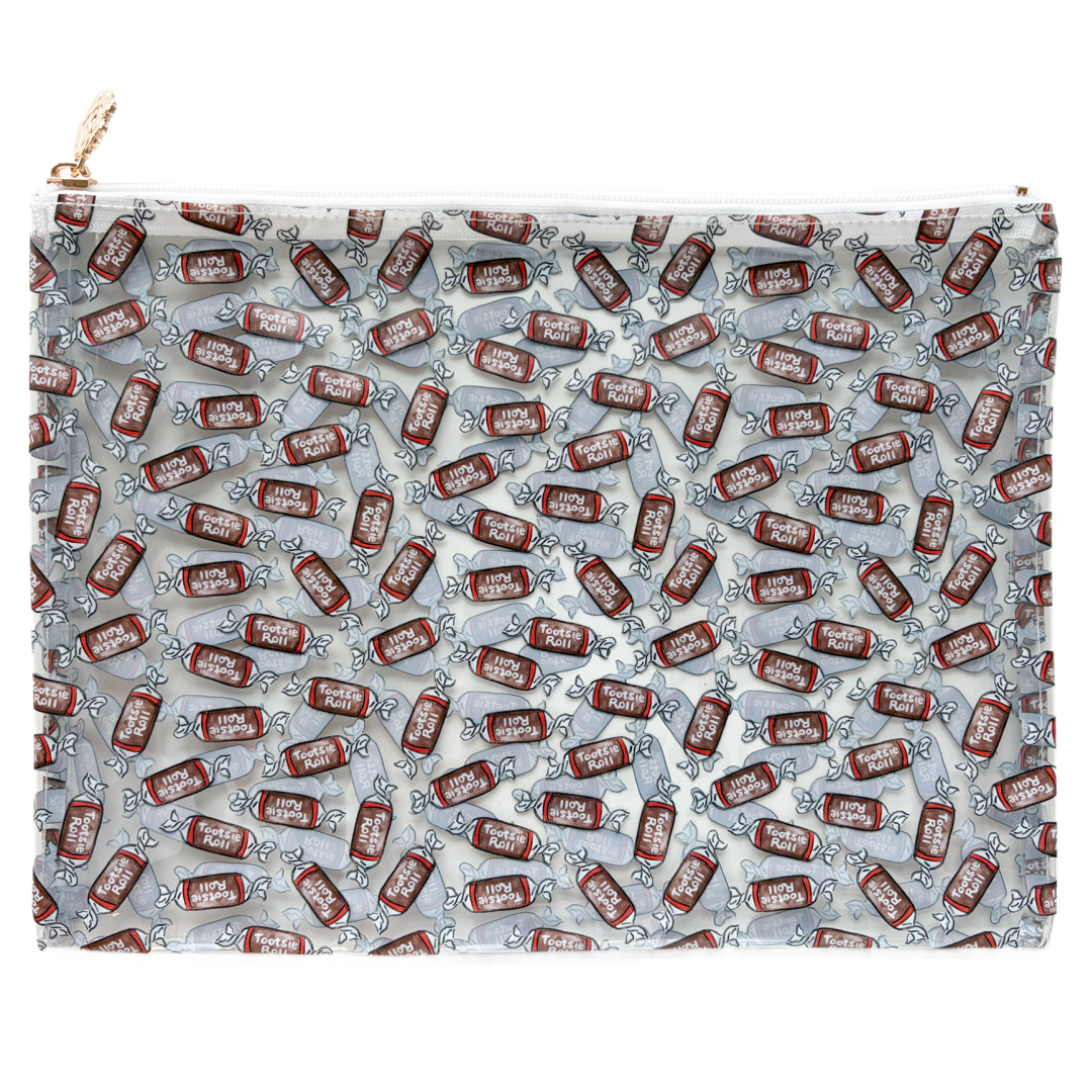 Tootsie Pattern PVC Project Bag