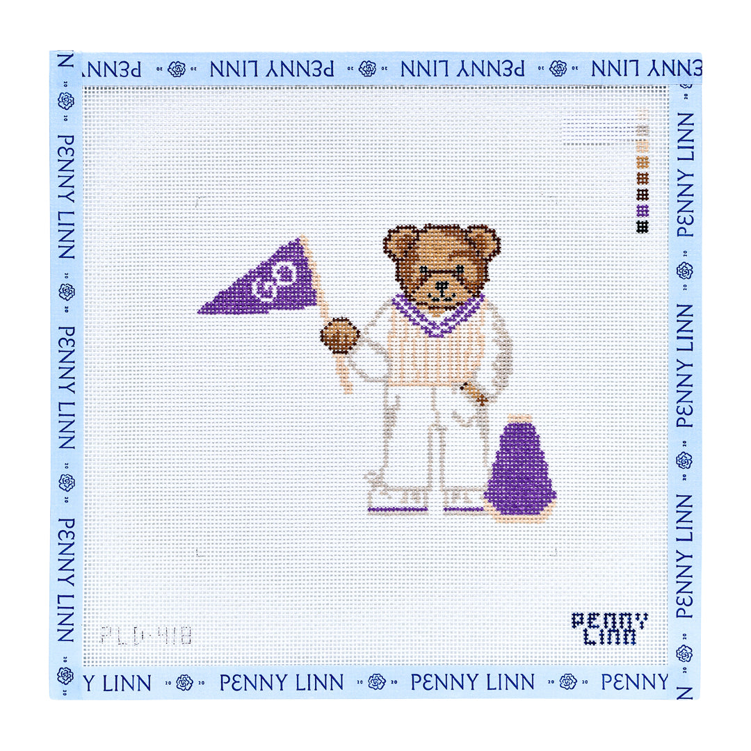 University Bear Purple