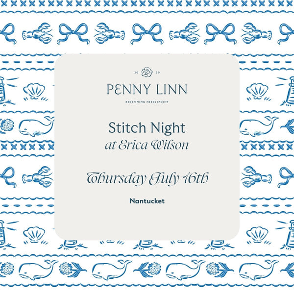 Private Stitch Night at Erica Wilson - July 16, 6-7:30pm