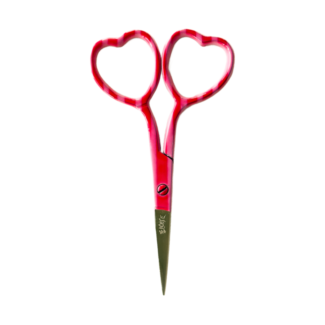 Eloise Stripe Heart Scissors