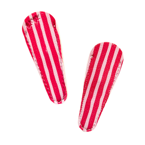 Eloise Stripe Leather Scissor Case