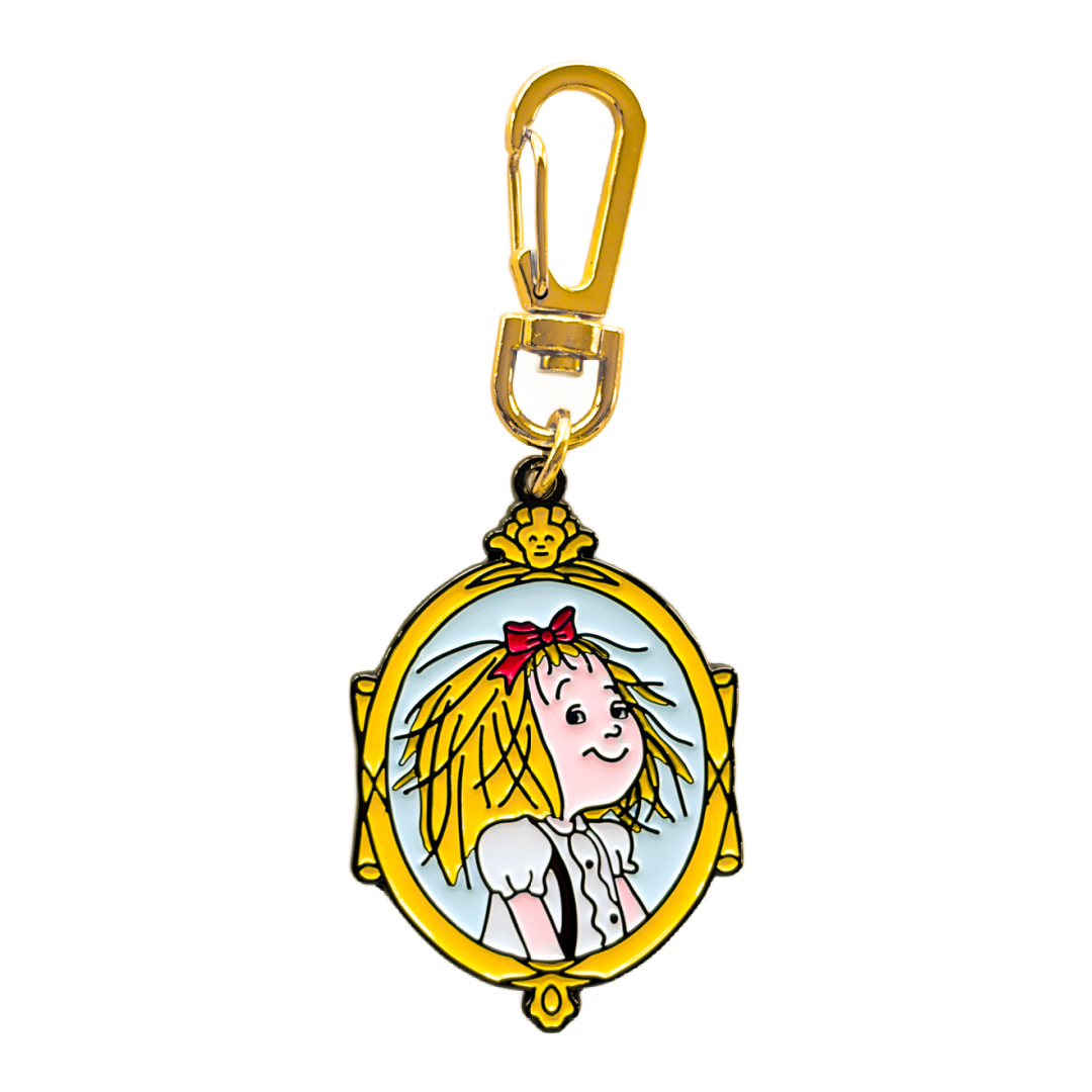 Eloise Portrait Enamel Keychain