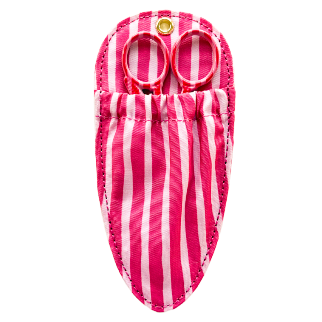 Eloise Stripe Fabric Scissor Case
