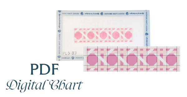 Pink Cane Key Fob Chart - To Chart